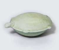 SONG DYNASTY OR LATER  AN UNUSUAL QINGBAI-TYPE MODEL OF A TURTLE